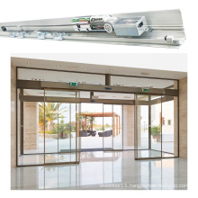 Deper d20 150W dunker motor commercial interior glass door automatic sliding door